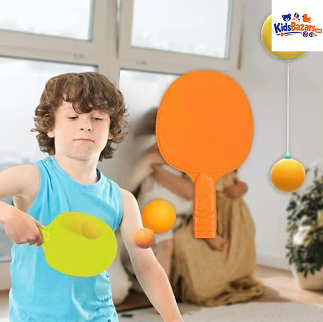 Table Tennis Ping Pong Trainer Toy for Kids – Fun Indoor Sports Practice Set