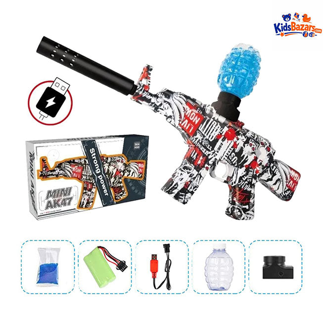 UMP45 Electric Gel Blaster Gun – Crystal Pellet Shooting Toy for Kids