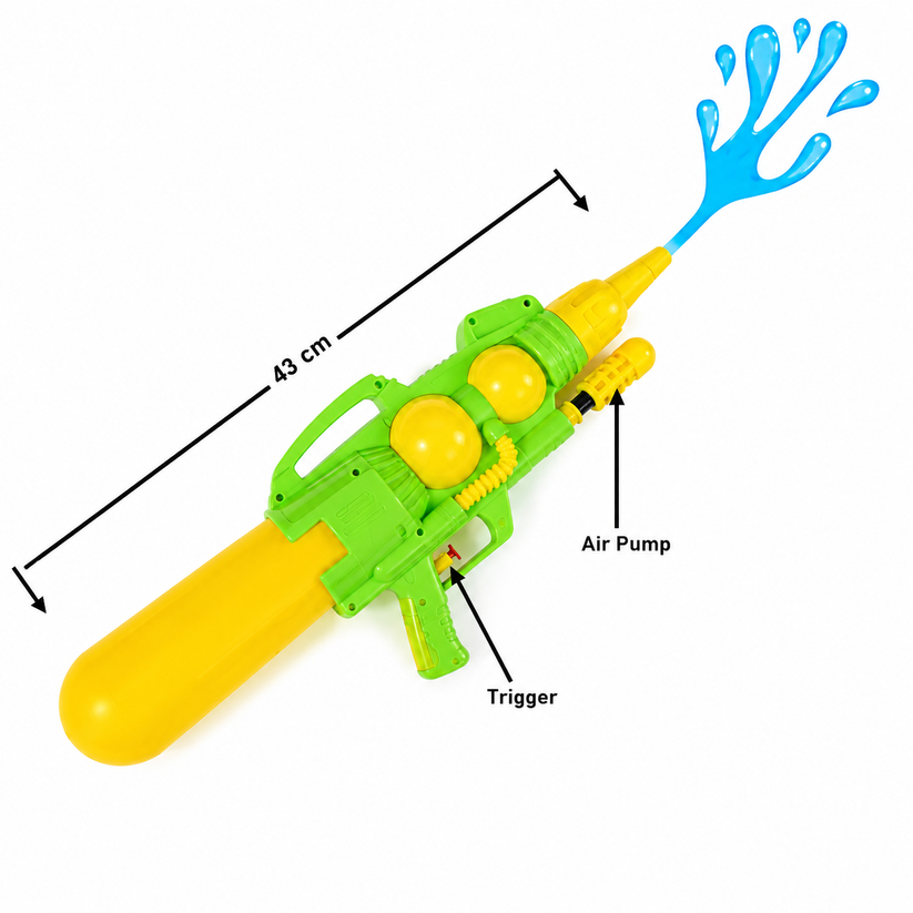 Water Blaster Gun for Kids – High Pressure Summer Water Toy for Outdoor Fun