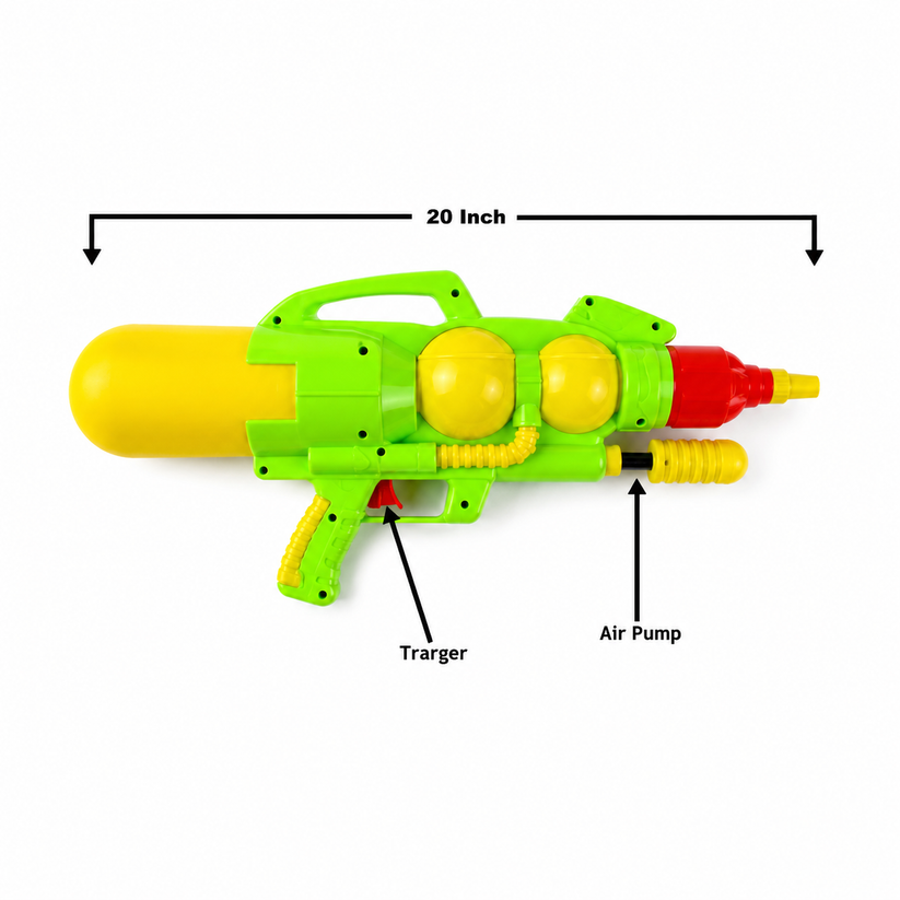 Water Blaster Gun for Kids – High Pressure Summer Water Toy for Outdoor Fun