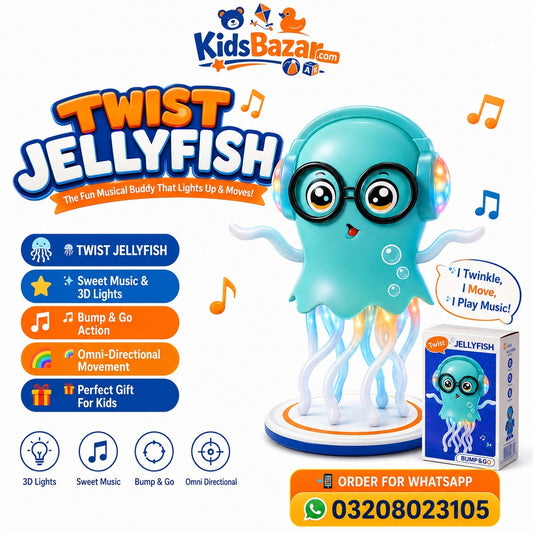 kidsbazars.com Dancing Jellyfish Toy – Musical Light-Up Kids Fun Toy