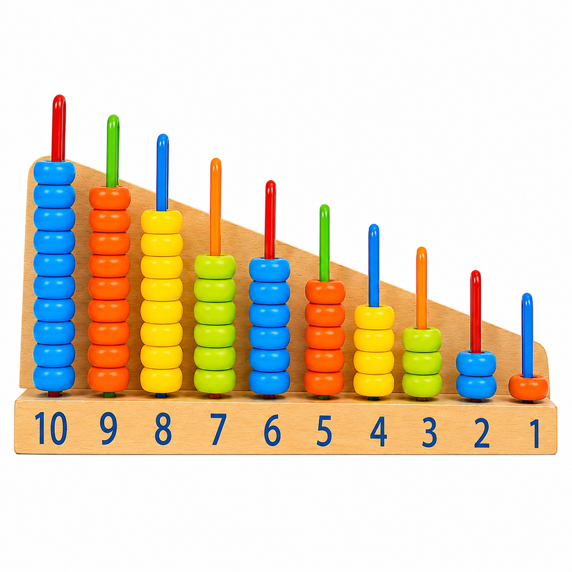 Wooden Calculation Shelf for Kids | Educational Math Toy | KidsBazars.com