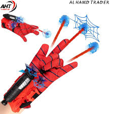 Amazing Spiderman Costume Shooter Glove Toy