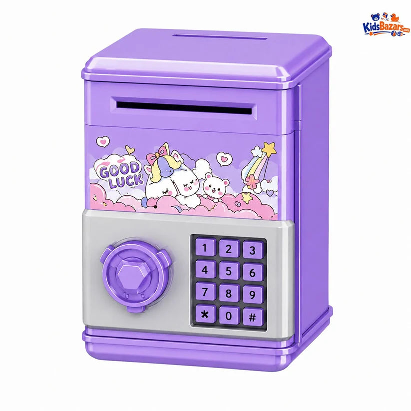 mini atm savings piggy banks toys for real money save for kids girls boys adults,
