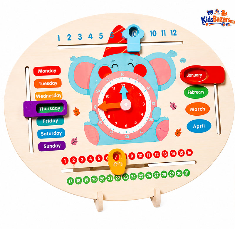 multi funtional caldender clock  Educational Toys for Kids Boys Girls
