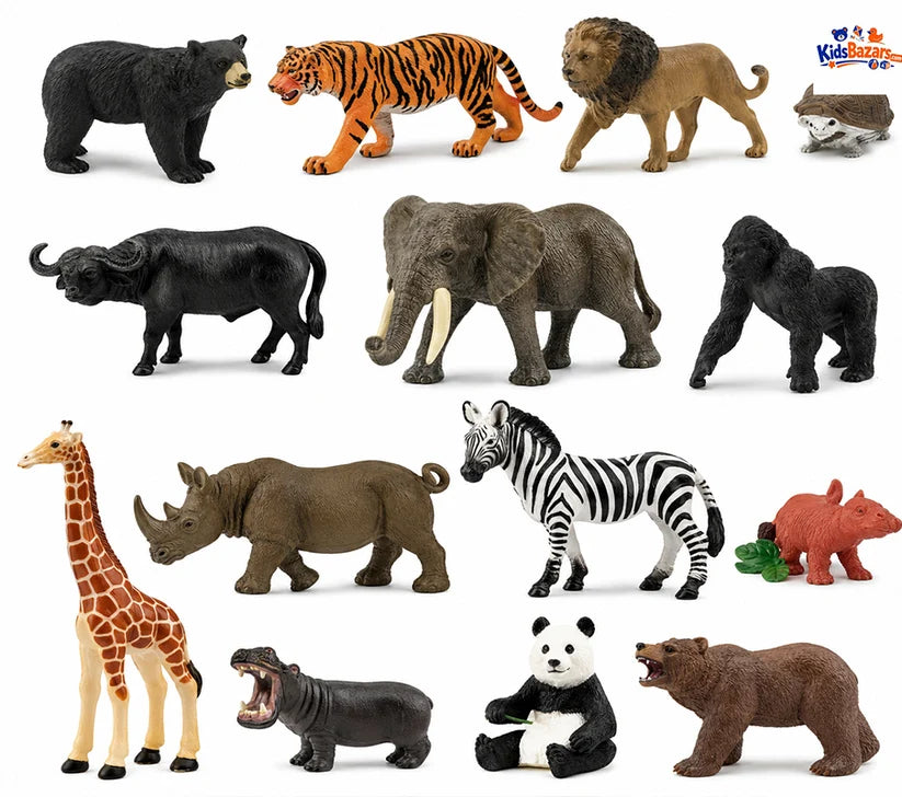 Realistic Animal Figures Set Toy for Kids – Fun & Educational Play Set